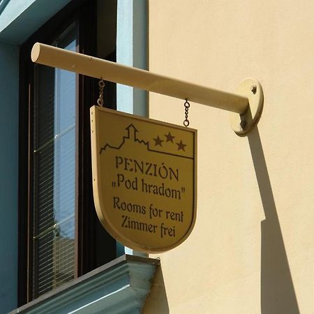 Penzion Pod Hradom Trencin Exterior photo