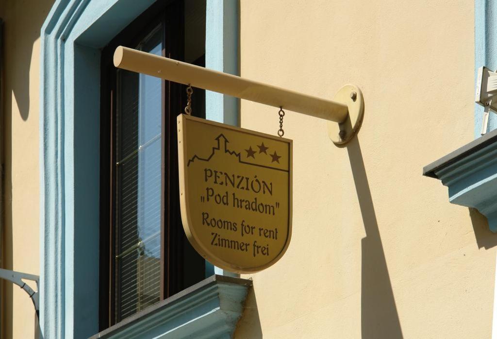 Penzion Pod Hradom Trencin Exterior photo